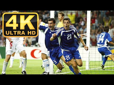 Greece - Czech Republic EURO 2004 Highlights | 4K ULTRA HD 25 fps |