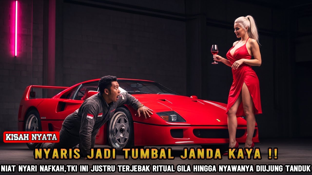 JEBAKAN MAUT❗NIAT NYARI NAFKAH PERBAIKI FERRARI RUSAK,TKI INI JUSTRU TERJEBAK RITUAL GILA JANDA KAYA