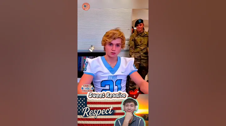 Sweet Reunion 🥰❤️ #shorts #surprise #reunion #love #family #soldier #usa