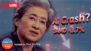 📉 AI Bubble? $NVDA $AMD Reversal Trades | Nov 5 Live Trading