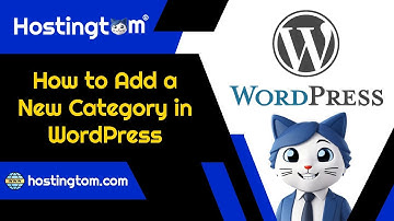 How to Add a New Category in WordPress - Hostingtom