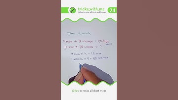 Time tricks | ssc exam tricks #shorts #maths #aptitudetricks #science  #ssccgl #sscchsl #mts #ssc
