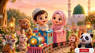 Hasbi robbi jallalah 🌙 #dua #baby #huzur #cute #kidssongs 