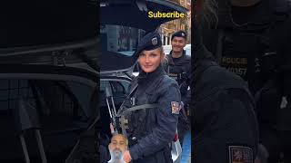 please arrest me beautiful police women ♥️#streetphotograpy #photos #czech #photography #viral #yt