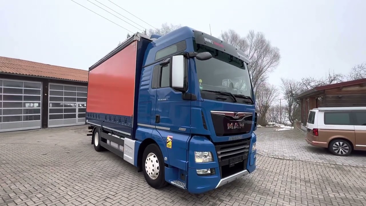MAN TGX 18.580 D38 2017er Pritsche/Plane
