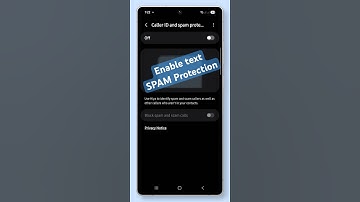 How to Enable Text Message Spam Protection on Galaxy A16