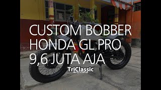 Custom Bobber Honda Gl Pro Custom Made Tri Clic
