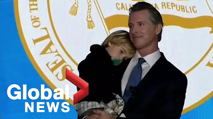 California Gov. Gavin Newsom's two-year-old son st...