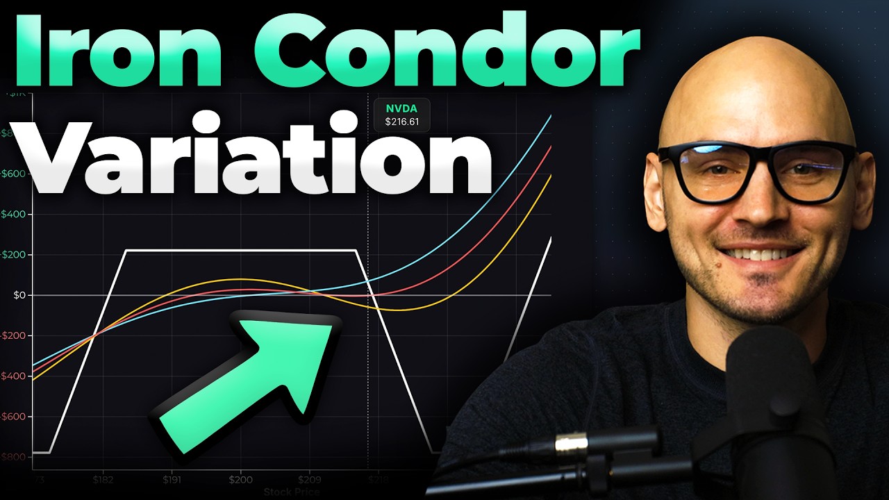 This Iron Condor Variation Reduces Upside Risk (NVDA Example)