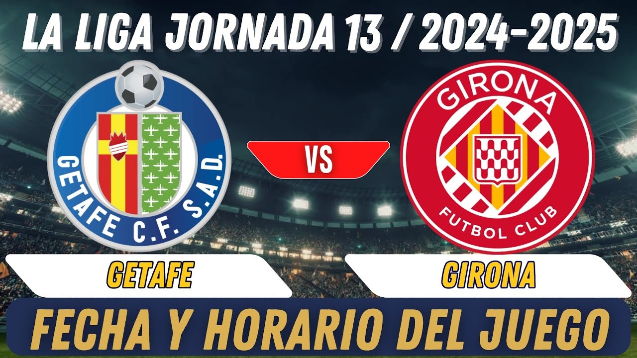 Partido De Liga Hoy: Getafe vs Girona - YouTube