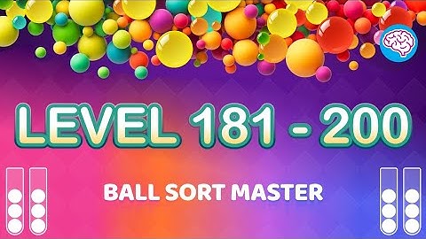 Level 181-200 Ball Sort: Color Puzzle Master (Guru Game) #ballsortmaster