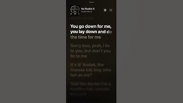 Thumbnail of Kodak Black -No Flockin #lyrics #shorts