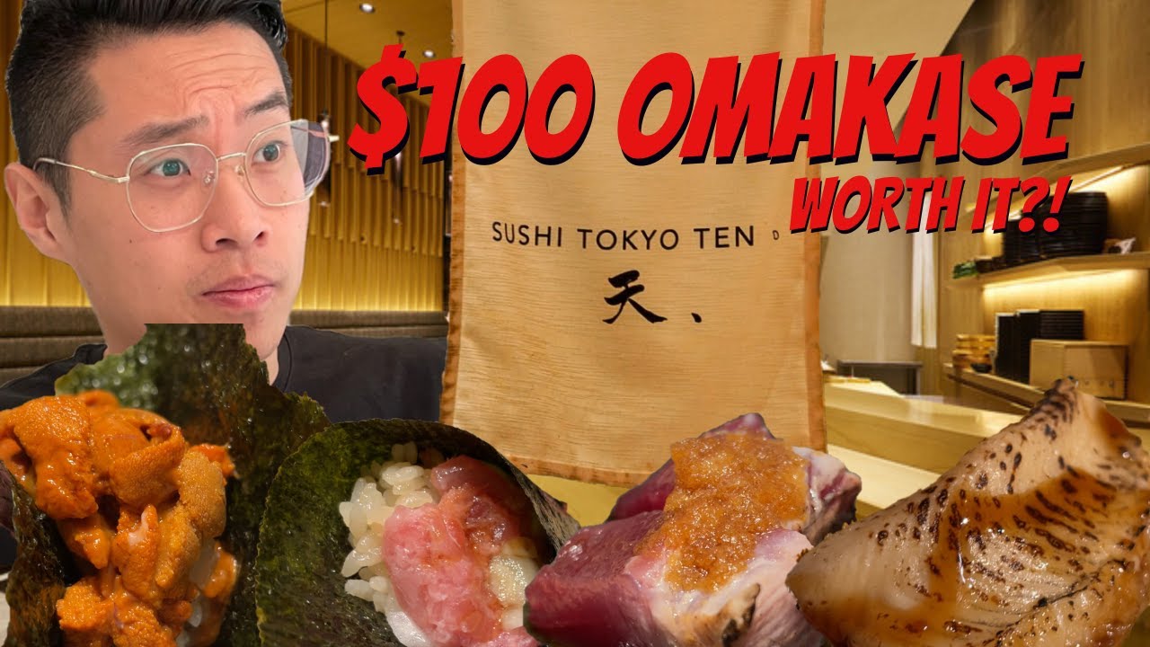Sushi Tokyo Ten, 22 Piece Omakase for ONLY $100! - YouTube