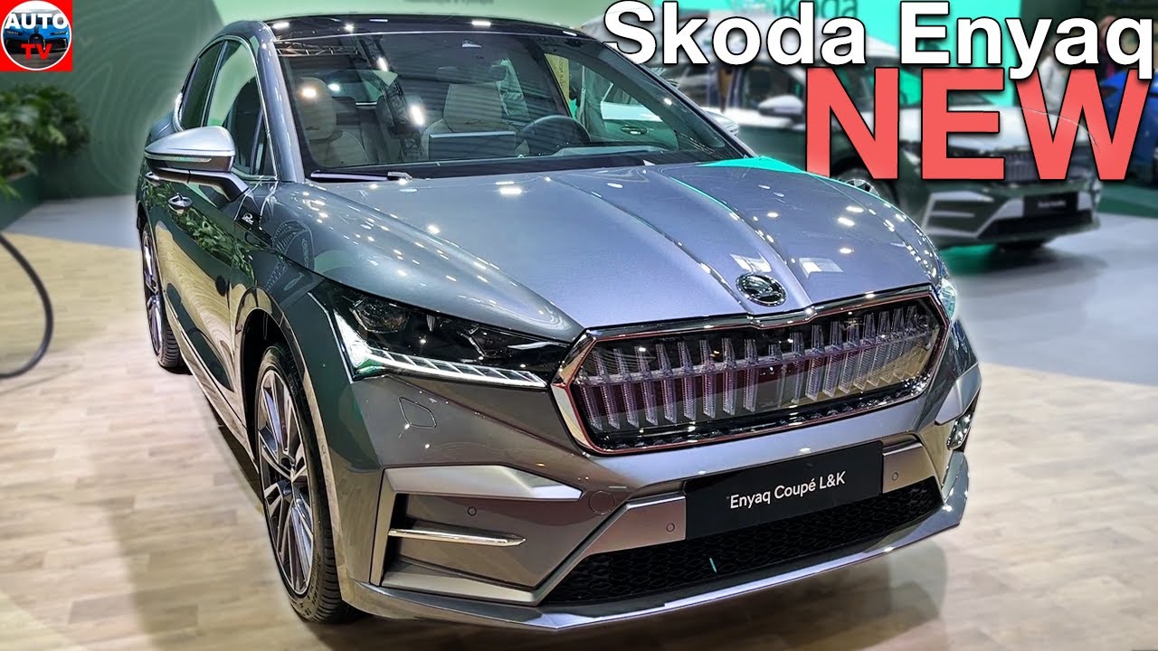 All NEW 2024 Skoda Enyaq Coupe L&K - Visual REVIEW & Walkaround, interior,  exterior 