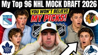 My 2026 NHL Mock Draft: Top 96 Selections
