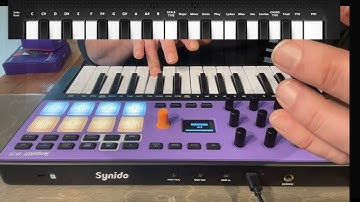 Synido TempoKEY W25 MIDI Keyboard Controller Wireless Bluetooth QUICK LOOK