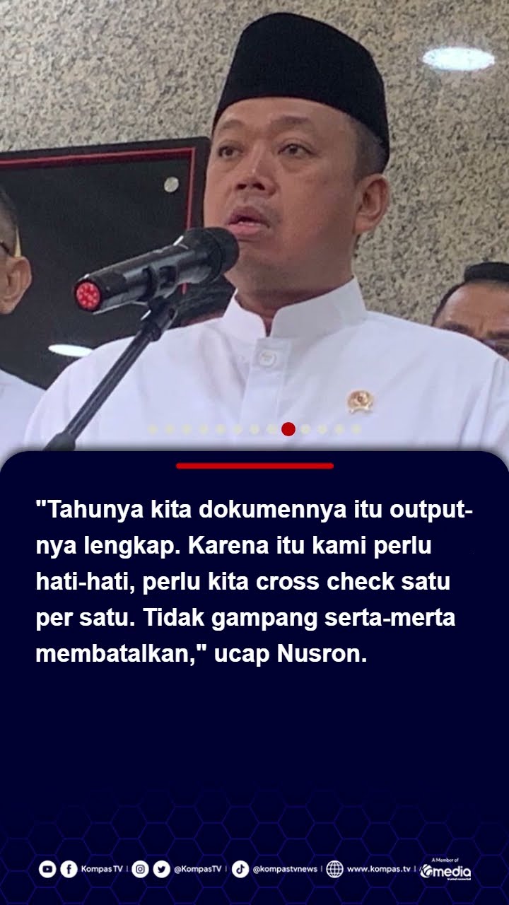 Nusron Wahid Janji akan Batalkan Semua Sertifikat Pagar Laut di Tangerang #pagarlaut