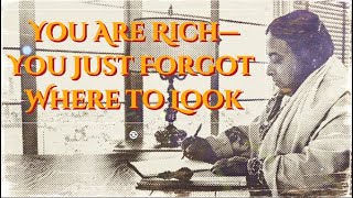 You Are Rich—You Just Forgot Where to Look - Paramhansa Yogananda