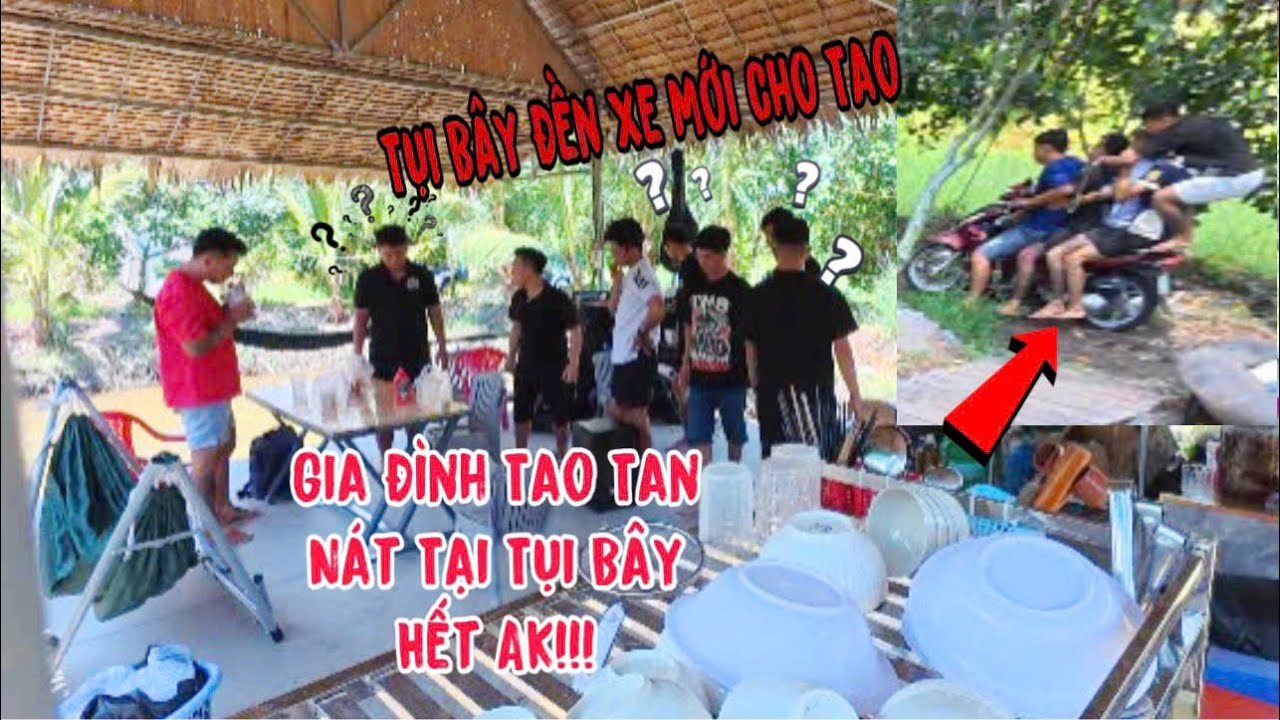 TNB - Hậu Quả Khi Chạy Xe Anh Tuấn Tống 5 Hôm Qua Khiến Gia Đình Tuấn Milk Tan Nhà Nát Cửa???