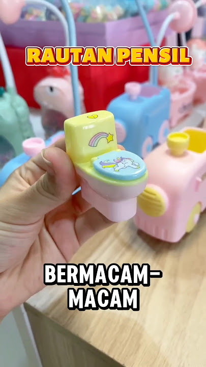 CUTE TOILET-SHAPED PENCIL SHARPER ‼️🤣 #pencilsharpener #SHARPENER #WRITINGTOOL #accessories