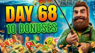 💥TURNING 10P INTO £1000 ON BIG BASS SLOTS💥DAY 68💥