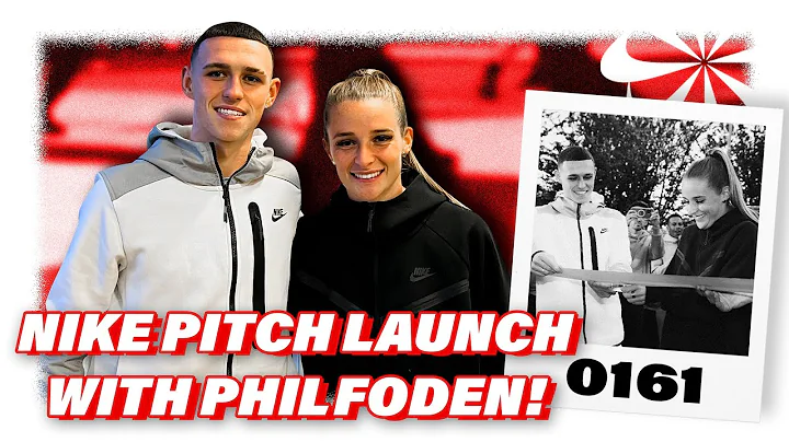 Opening a Nike football pitch with PHIL FODEN | El...