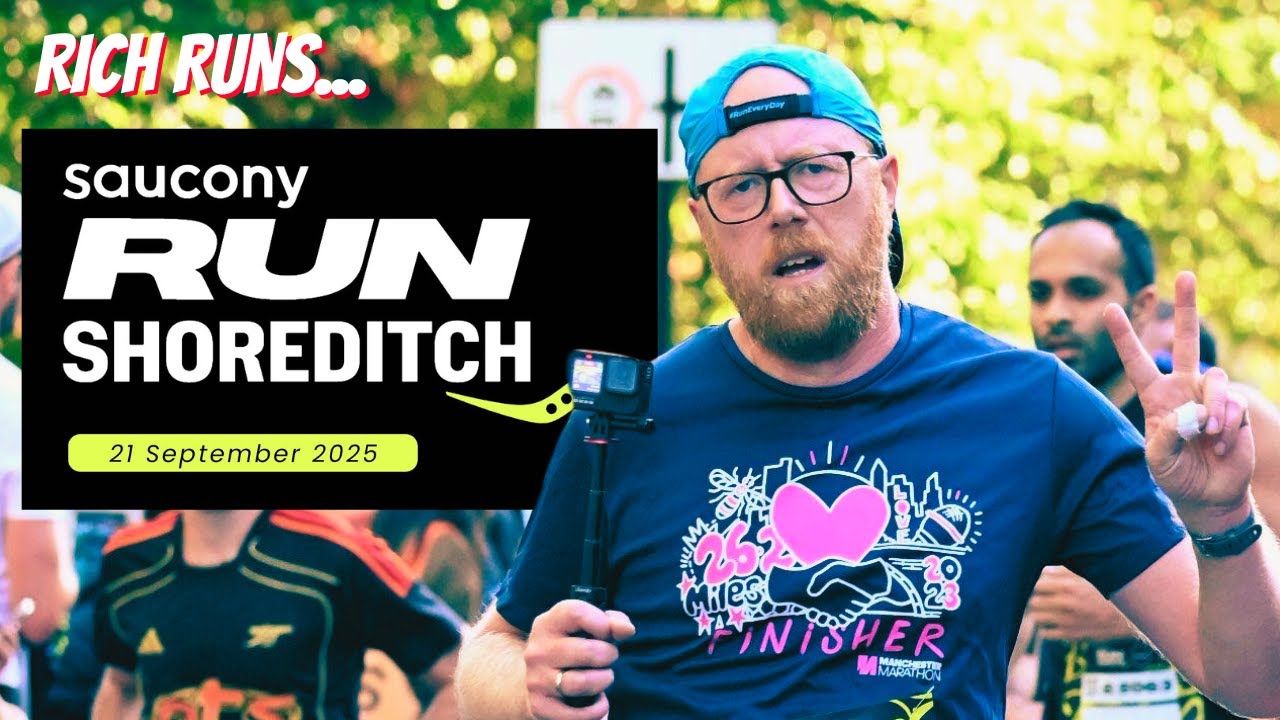 БОГАТЫЕ ЗАБЕГИ... (самый первый) Saucony Run Shoreditch 10K