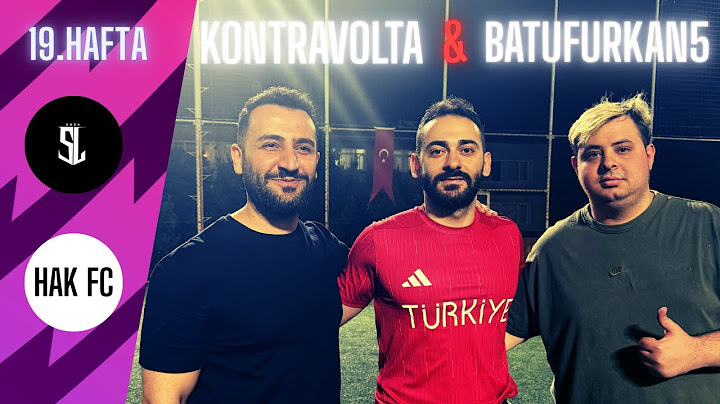 İKİ CÜMLEYLE MAÇI DEĞİŞTİRDİK! | KONTRAVOLTA VE @Batuhanfurkan.5  İLE HALI SAHA