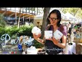 Parisvlog/やっぱり最高だったジュシュ―の蚤の市をコケットパリさんと一緒に/超レア物発見!/60代女子/カフェ/焼きリンゴ/購入品のご紹介