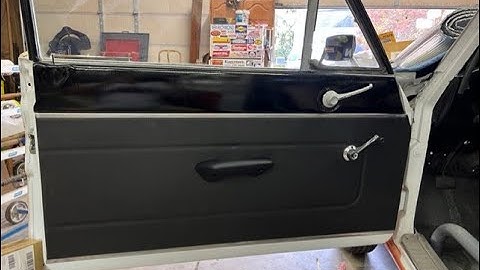 Door Panel Install  64/65 Comet Project