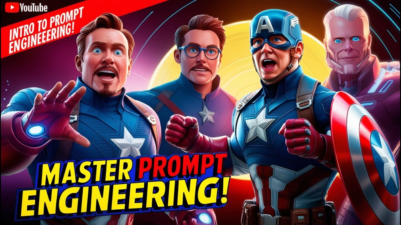 Superhero Tips for Prompt Engineering by Captain America ft. Tony Stark