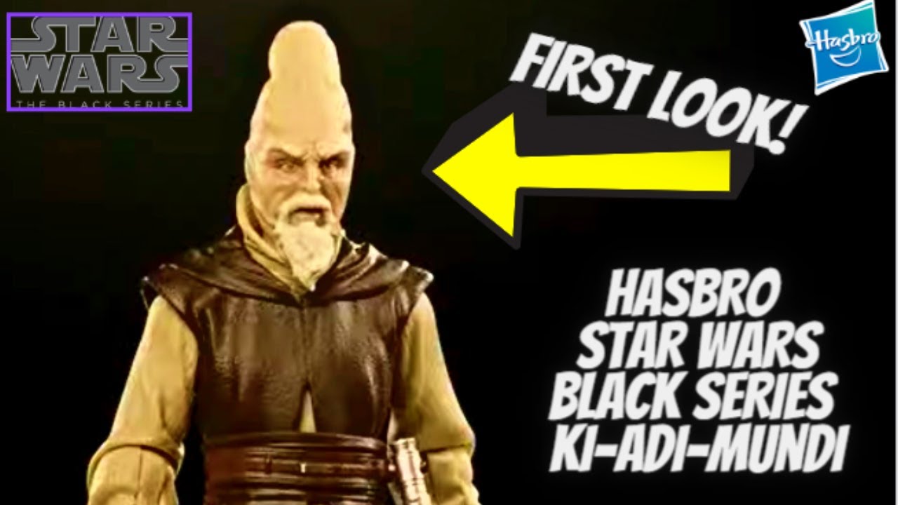 Hasbro Star Wars Black Series KiAdiMundi Figure First Look! Hasbro