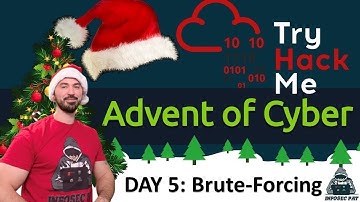 🎄🎅 TryHackMe! Advent Of Cyber 2022 Day 5 [Brute-Forcing] walkthrough with InfoSec Pat - OSCP 🎄🎅