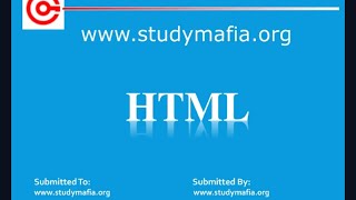 HTML ppt presentation seminar