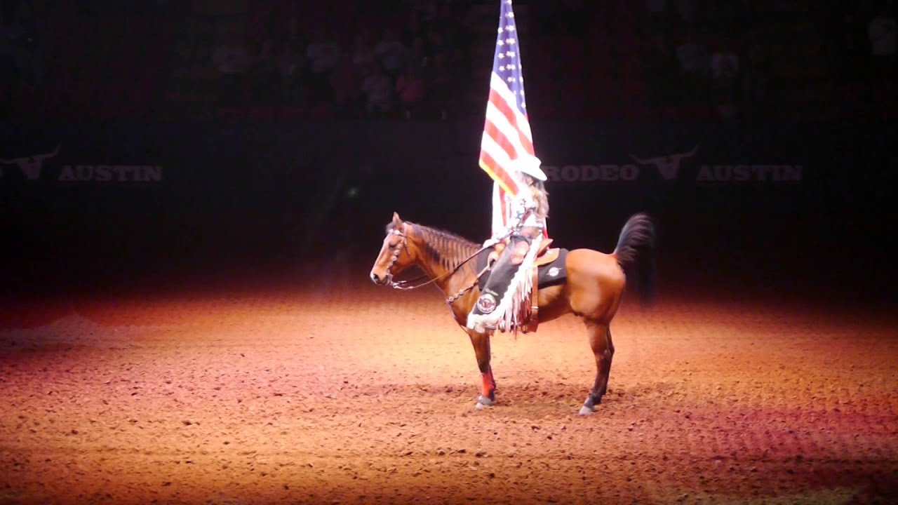 Anthem Rodeo Rodeo Austin- National anthem - YouTube