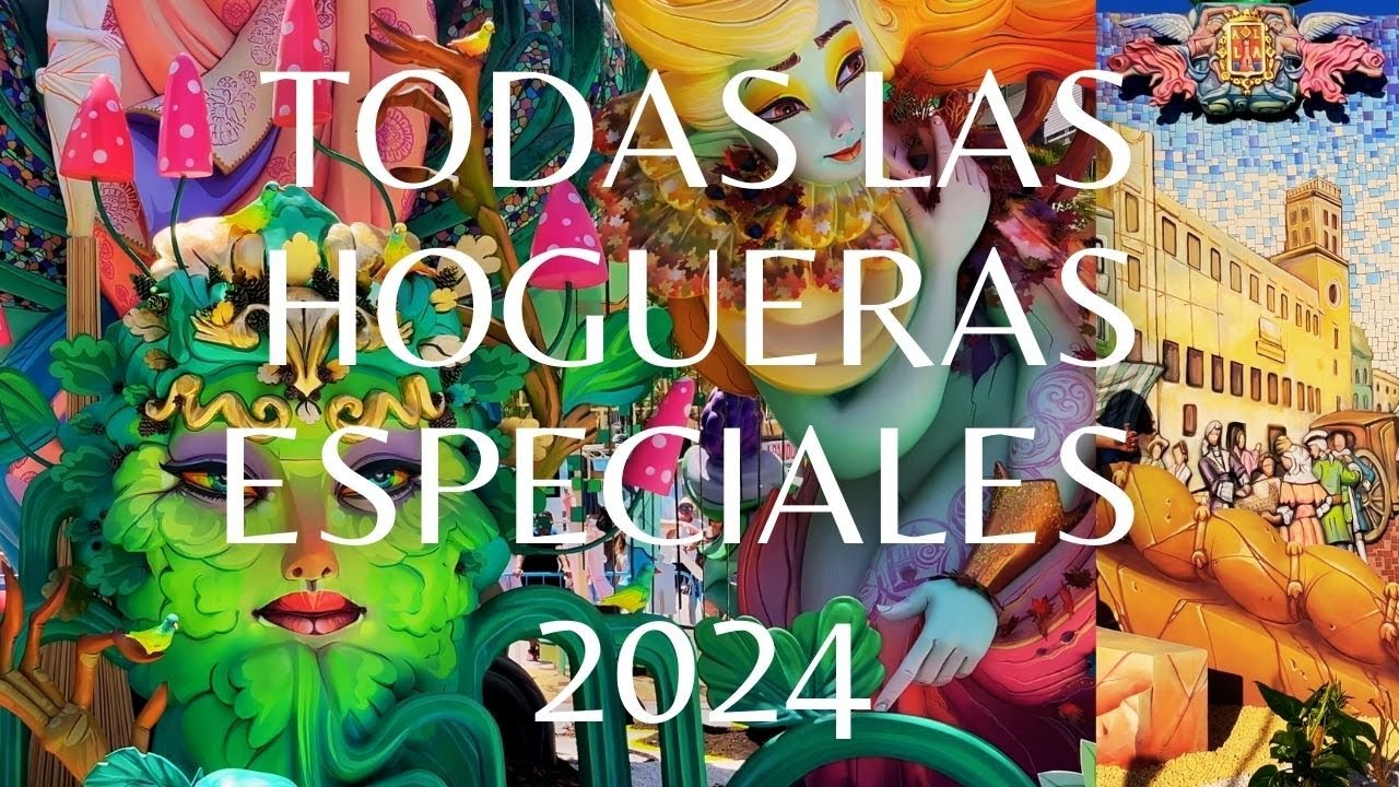 Hogueras Alicante 2024: Todas las hogueras especiales en 4K.