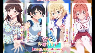 AMV - Wo Ladki Jo Sabse Alag Hai | JalRaj | Rent A Girlfriend | Latest Hindi Animated Song 2020