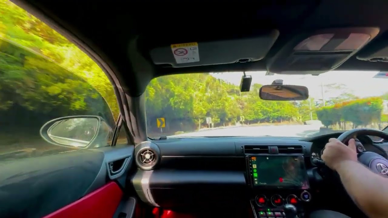 Chill downhill drive genting highlands with the GR86