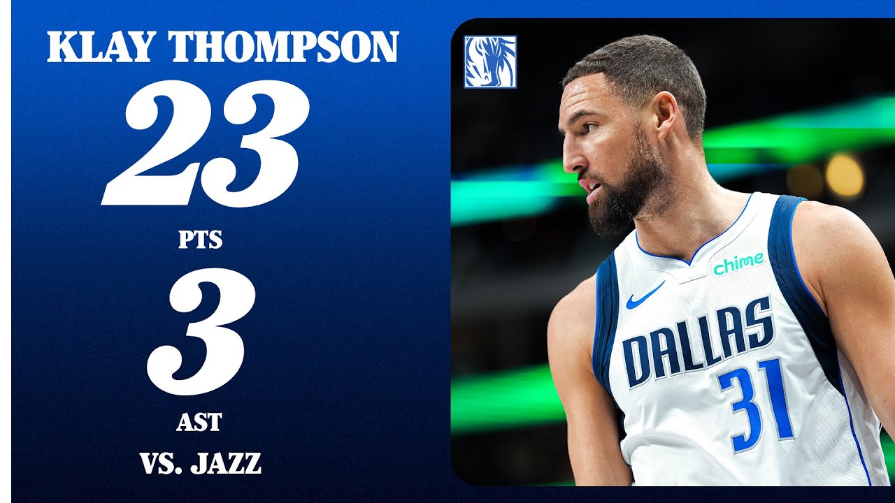 Klay Thompson (23 PTS 3 AST) vs. Utah Jazz | January 17, 2026