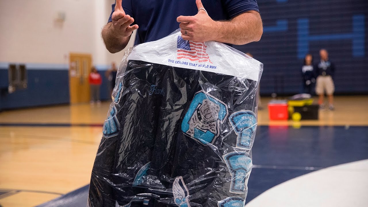 Long-lost letterman's jacket presented at Centennial High 