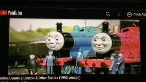 James learns a lesson VHS James episode tittles