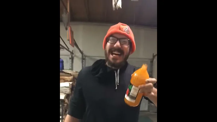 Impressive Hot Sauce Snort and Chug