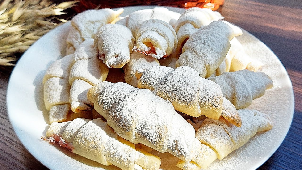 НАЙСМАЧНІШІ ПІСНІ 🥐 РОГАЛИКИ ~ готую не тількі в піст бо дуже смачно | Абетка рецептів