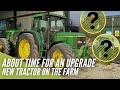 ABOUT TIME FOR AN UPGRADE | NEW TRACTOR ON THE FARM