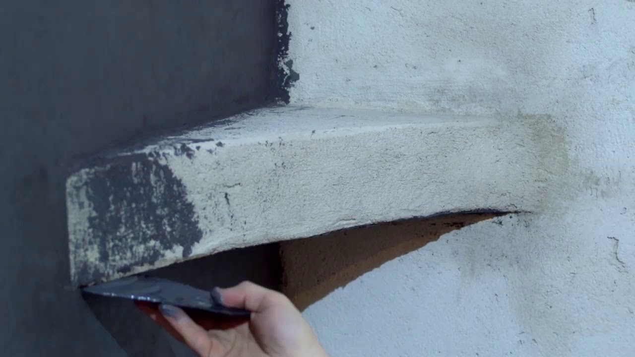 Applying UKU Tadelakt (regular white with pigment)