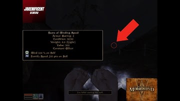 Grabbing the Boots of Blinding Speed! |Elder Scrolls III: Morrowind Walkthrough Ep18