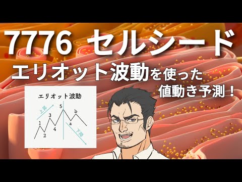 【大暴騰】7776 セルシード！エリオット波動を使って目標株価と仕掛けるポイントをさぐる！