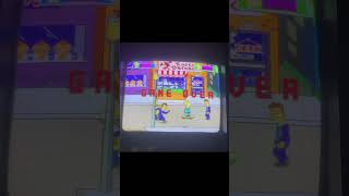 The #simpsons  #arcade  Intro Screen #konami #beatemup