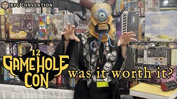 I went to Gamehole Con 12.