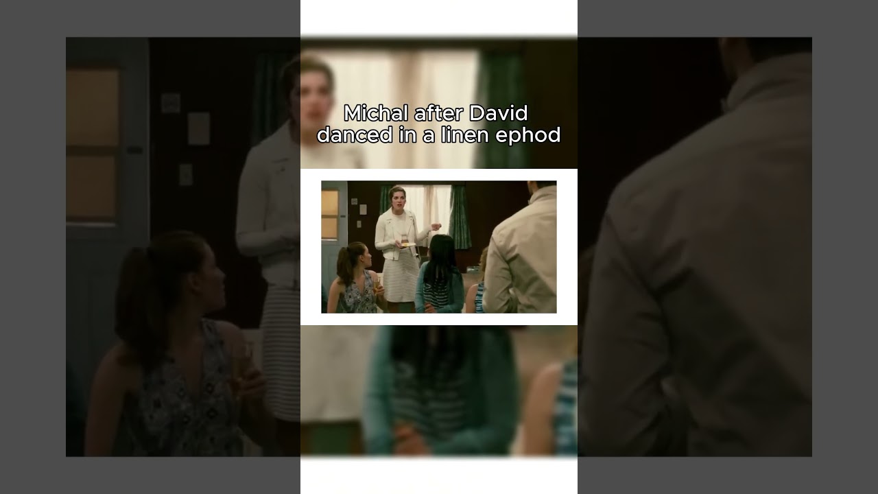 Michal was a little hard on David considering all the facts. 